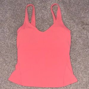 COPY - Lululemon Align Waist- Length Tank Top- Raspberry Cream